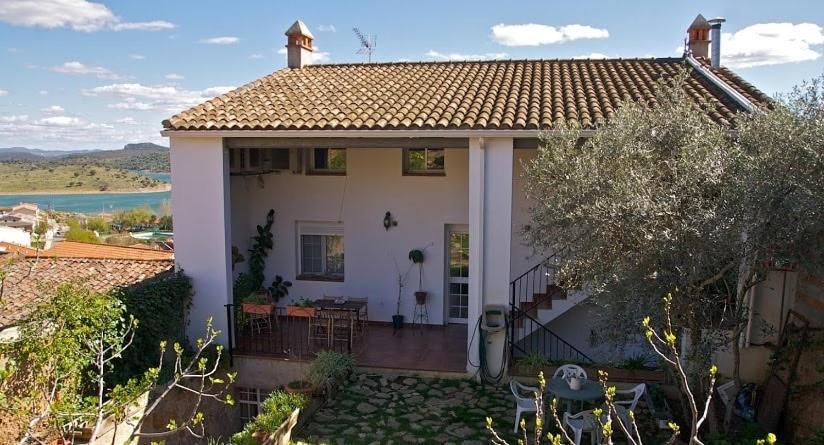 Hostal Rural El Balcon De 알란제 외부 사진